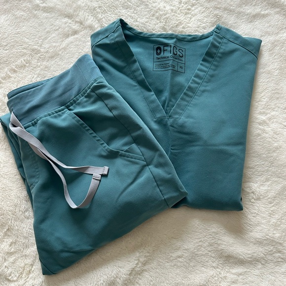 Figs Scrub Set Hydrogreen - Picture 4 of 6